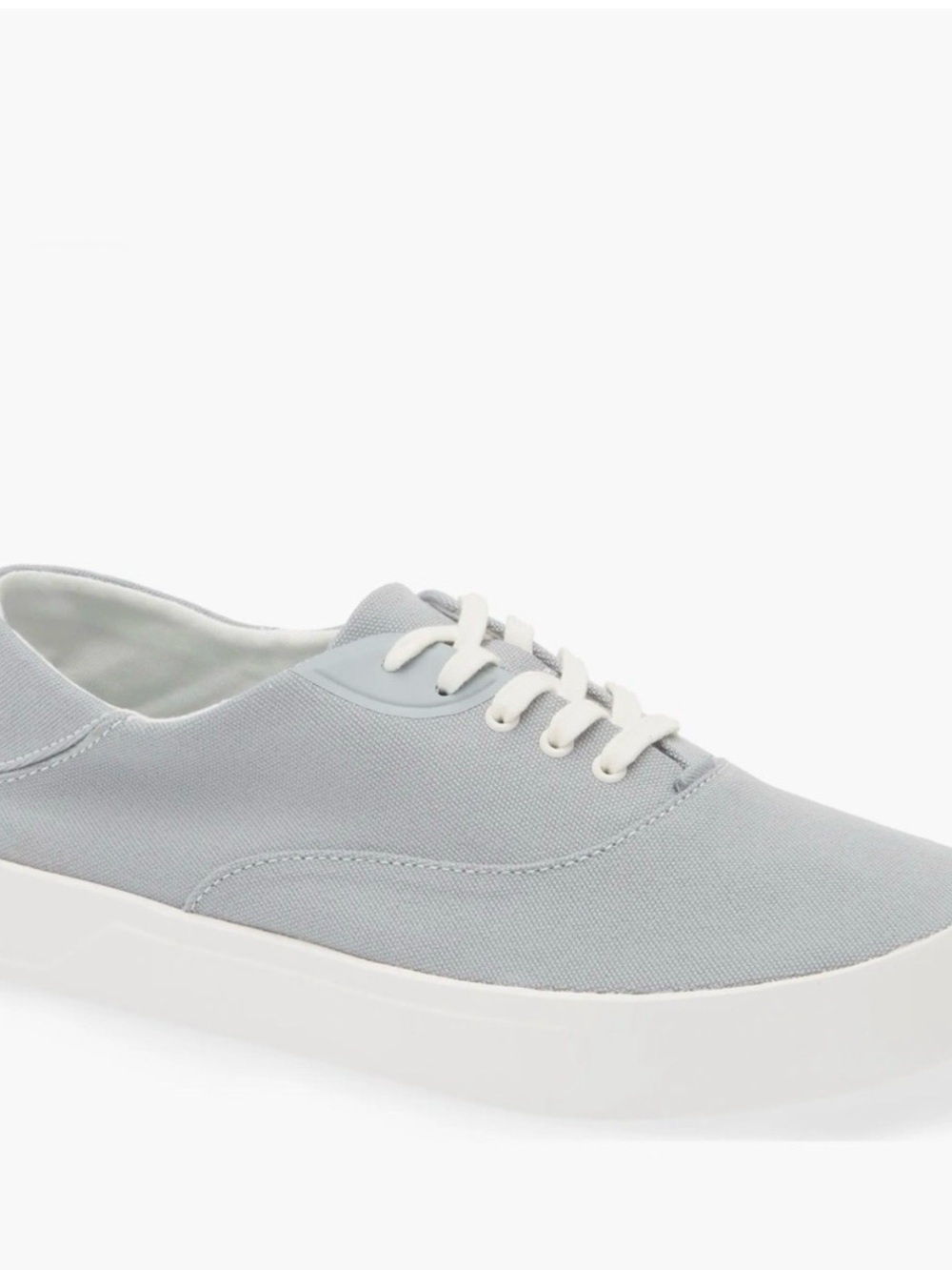 NWT Mens Olukai Tradewind Canvas Sneakers in Cooler Grey